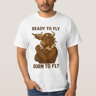 Vintage Pilot Spirit – Bold Retro Aviation Art T-Shirt
