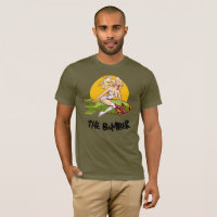 Vintage Pin-Up Bomber Nose Art Golf Dad The Bomber