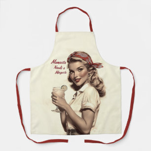 Vintage Pin-Up Style: Mamacita Needs a Margarita Apron