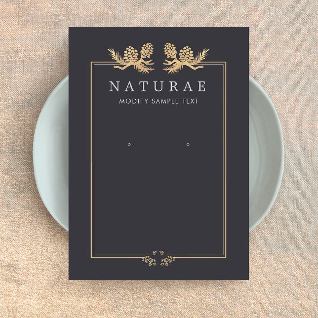 Vintage Pine Cones Earring Jewellery Display (Creator Uploaded)