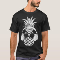 Vintage Pineapple Hawaiian Aloha Beach Fruit Cockt
