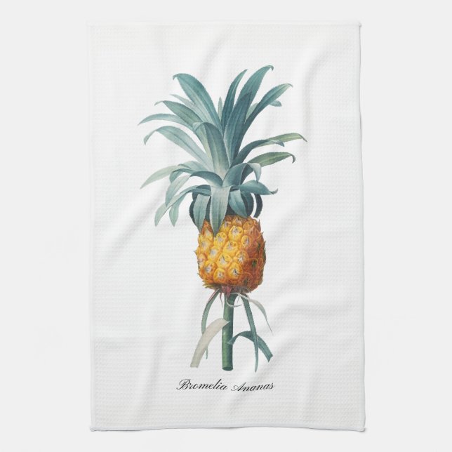 Vintage Pineapple Kitchen Towel (Vertical)
