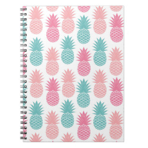 Vintage Pineapple Pattern Notebook