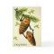 Vintage Pinecone Customisable Holiday Card