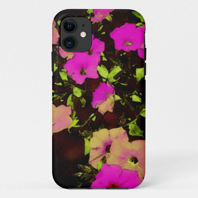 Vintage Pink Flowers iPhone 5/5s Case (Back)