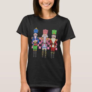 Vintage Pink Nutcracker Squad Ballet Women Pink Ch T-Shirt