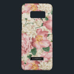 Vintage Pink Peonies and Ivory Hydrangeas Custom Case-Mate Samsung Galaxy S8 Case<br><div class="desc">Vintage Pink Peonies and White Hydrangeas Personalised Samsung Case. Elegant phone case featuring blush pink roses and peonies with ivory hydrangeas. This floral design is available in variety products.</div>