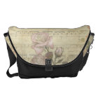 Vintage Pink Roses and Music Score