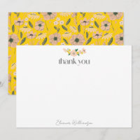 Vintage Pink Yellow Floral Custom Bridal Shower