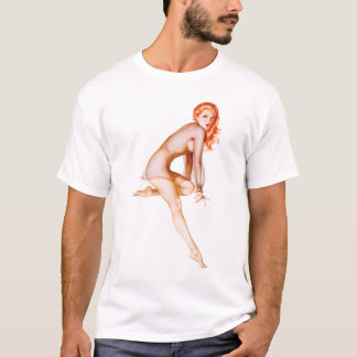 Vintage Pinup Girl - Babydoll T-Shirt