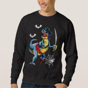 Vintage Pirate Dinosaur Rex Sweatshirt