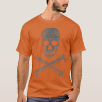 Vintage Pirate Flag Skull Birthday For Dad Gift