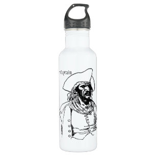 Vintage Pirates, a Buccaneer Sketch by Howard Pyle 710 Ml Water Bottle