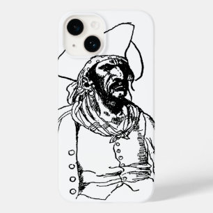 Vintage Pirates, a Buccaneer Sketch by Howard Pyle Case-Mate iPhone 14 Case