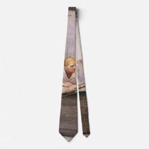 Vintage Pirates Brig Covenant in a Fog by NC Wyeth Tie