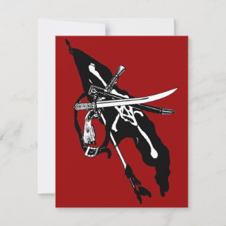 Vintage Pirates Flag, Jolly Roger Skull Crossbones