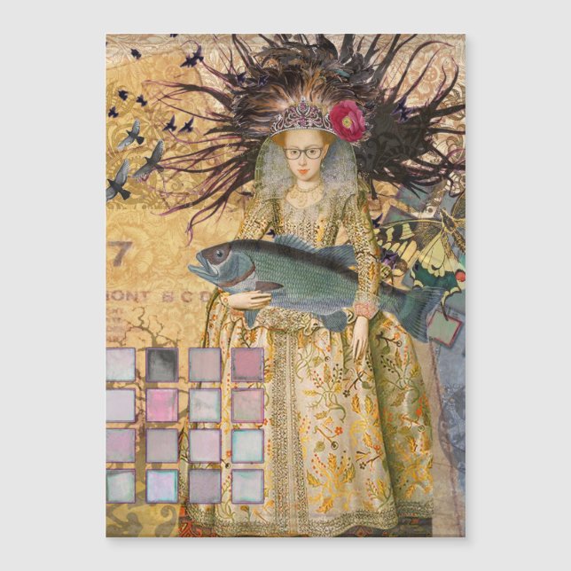 Vintage Pisces Woman Gothic Classic  (Front)