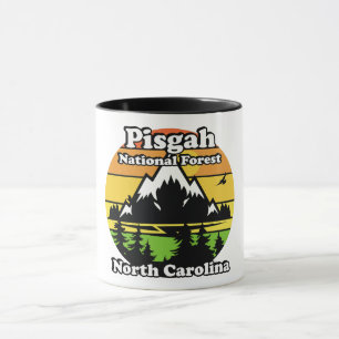 Vintage Pisgah National Forest North Carolina Mug