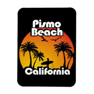 Vintage Pismo Beach California Magnet
