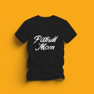 Vintage Pitbull Mum T-Shirt