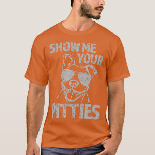 Vintage Pitbull Resting Pit FaceFunny Pitbull Love T-Shirt