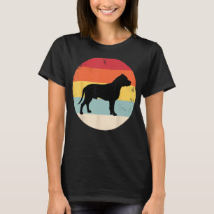 Vintage Pitbull Retro Birthday Gift for Bully Dog T-Shirt