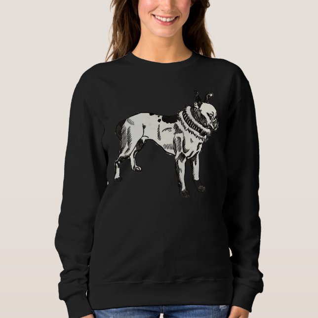Vintage Pitbull Terrier Sweatshirt (Front)