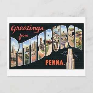 Vintage Pittsburgh Postcard