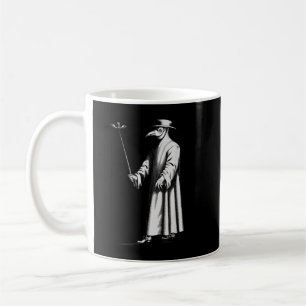 Vintage Plague Doctor Black Plague Black Death Mac Coffee Mug
