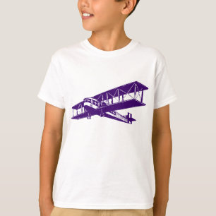 Vintage Plane - Deep Purple T-Shirt