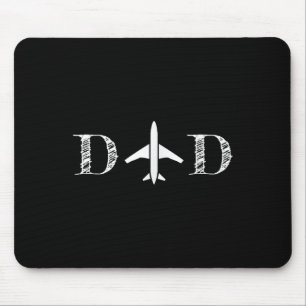 Vintage Plane Lot Dad For Fathers Day Gift Husband Mouse Pad