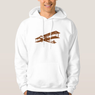 Vintage Plane - Walnut Hoodie