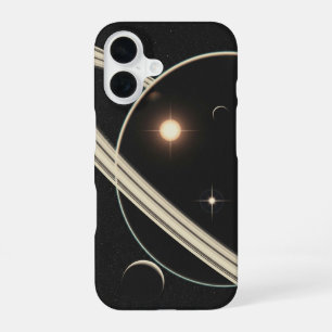 Vintage Planetary Rings iPhone 16 Case