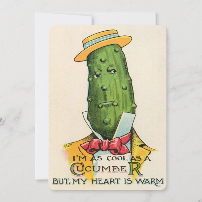 Vintage Plant Card (Front)