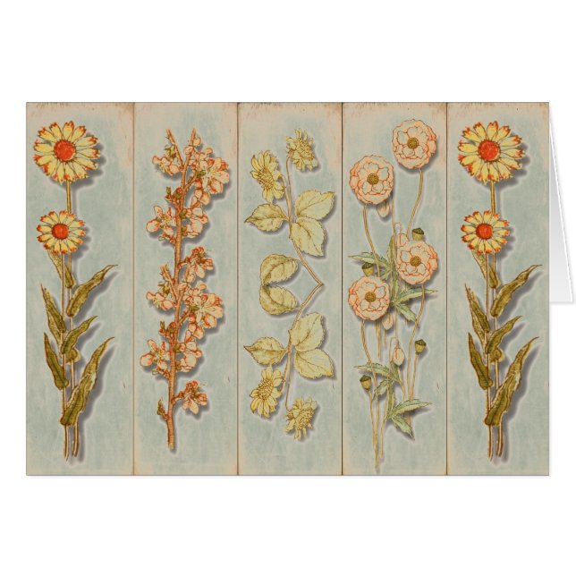 Vintage Plant Illustrations Rustic (Front Horizontal)