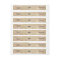 Vintage Plaster Wrap Around Soap Bar Label