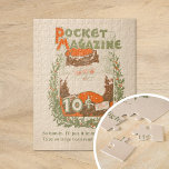 Vintage Pocket Magazine Christmas Jigsaw Puzzle<br><div class="desc">Pocket magazine; So handy, I’ll put it in my pocket! Type so large I can read it by moonlight (1895) | This 1895 Pocket Magazine cover by A.W.B. Lincoln captures a classic, vintage Christmas theme with Santa Claus at its heart, framed elegantly by holly branches and berries. Santa’s jolly expression...</div>