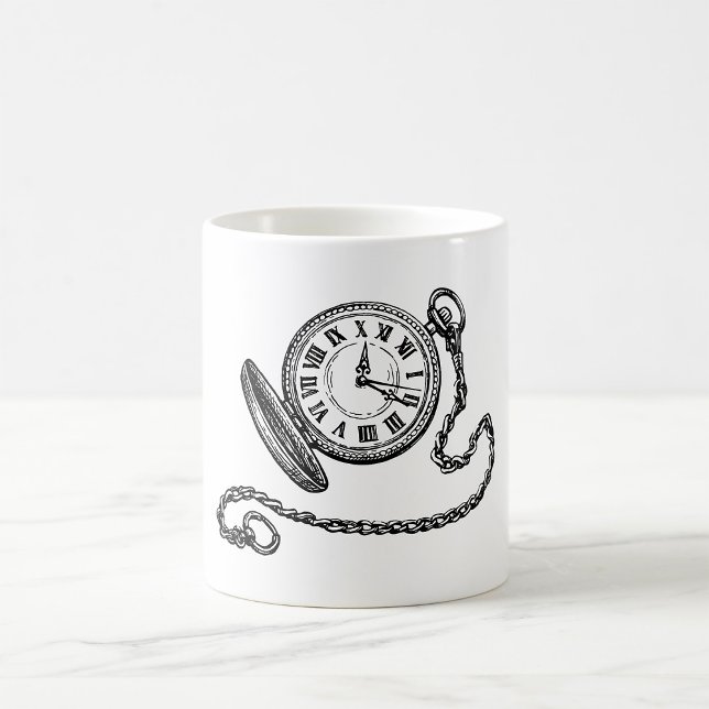 Vintage Pocket Watch Coffee Mug (Creator Uploaded)