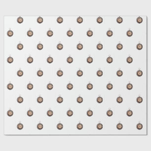 Vintage Pocket Watch Wrapping Paper