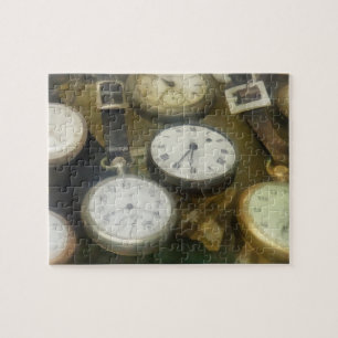 Vintage Pocket Watches Jigsaw Puzzle