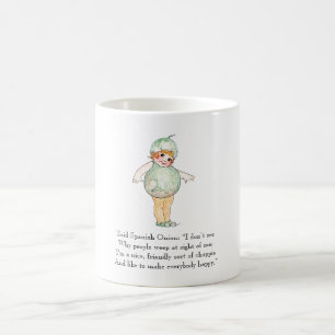 Vintage Poem Spanish Onion Cute Kids Mug