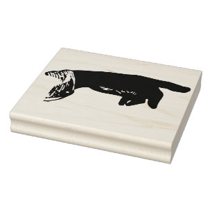 Vintage Pointing Finger Rubber Art Stamp