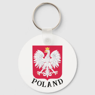 Vintage Poland Keychain