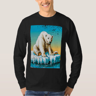 Vintage Polar Bear Melting Arctic T-Shirt