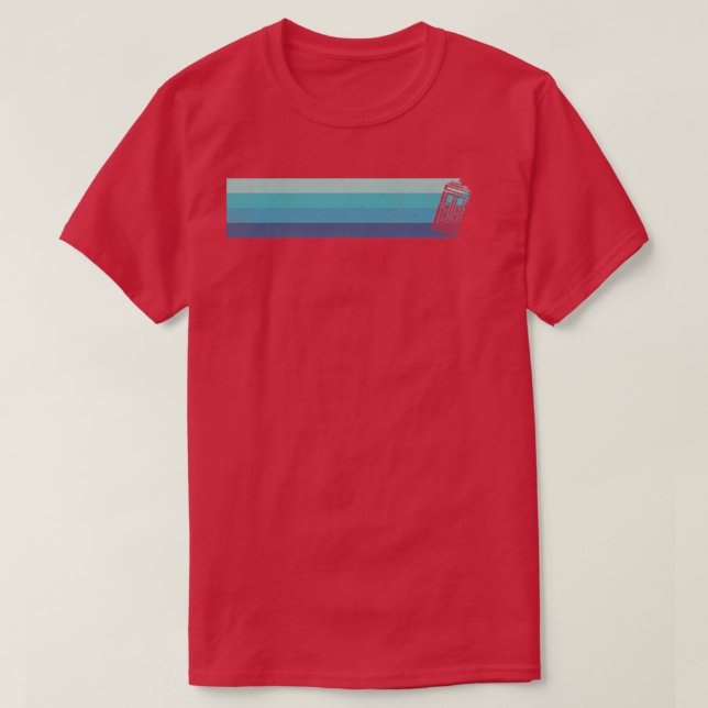 Vintage Police Box T-Shirt (Design Front)