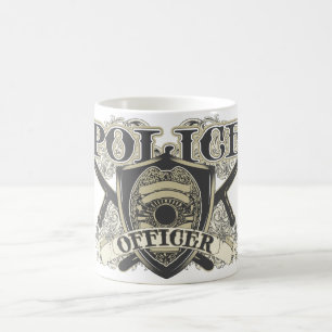 Vintage Police Officer Coffee Mug