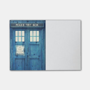 Vintage Police phone Public Call Box Post-it Notes