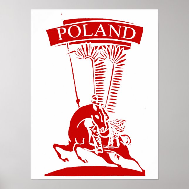 Vintage Polish Winged Hussar Poster (Front)
