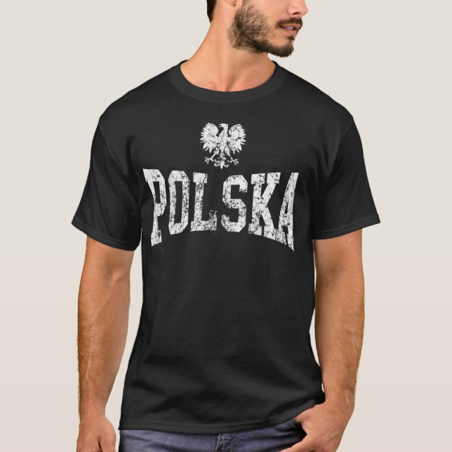 Vintage Polska Eagle T-Shirt (Front)
