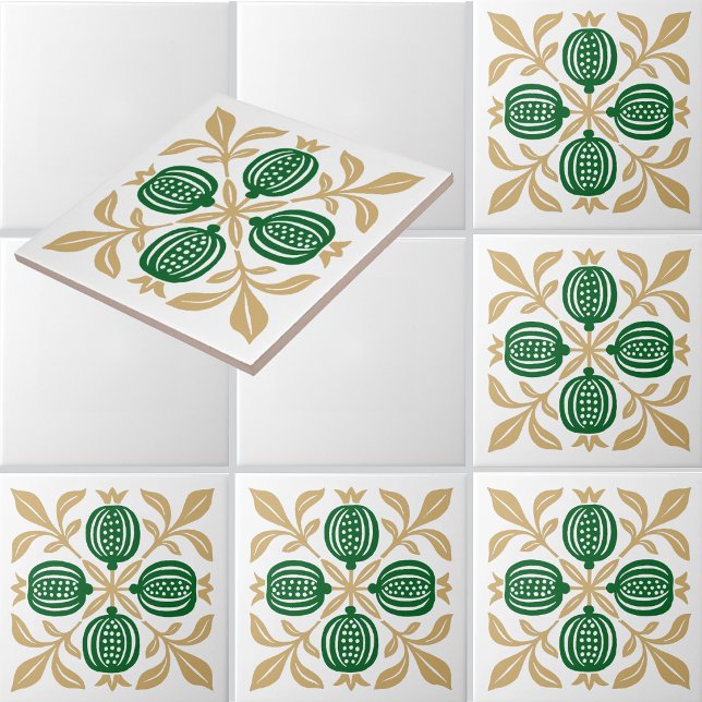 Vintage Pomegranate Fruit Tile (Creator Uploaded)